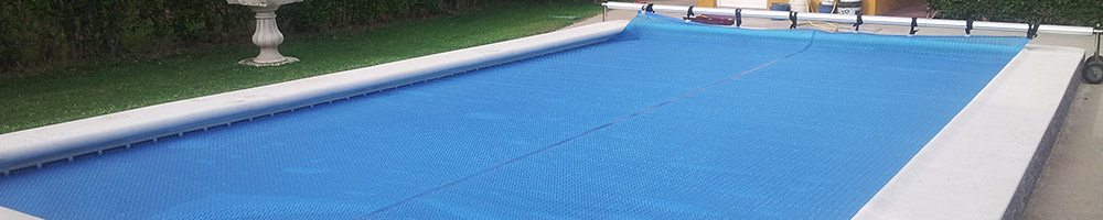 Instalacion de lonas de piscinas en Getafe.