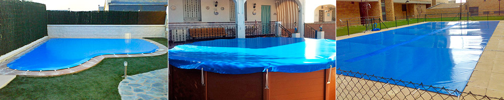 Instalacion de lonas de piscinas en Valdemoro.